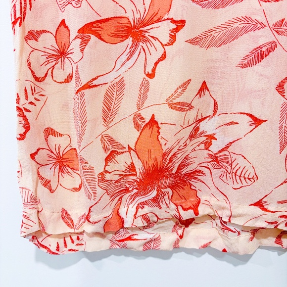 PART TWO Pink floral semi-sheer top - Picture 5 of 6